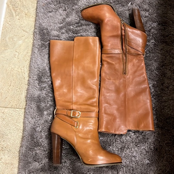 Banana republic camel high boots size 9 - Picture 1 of 5